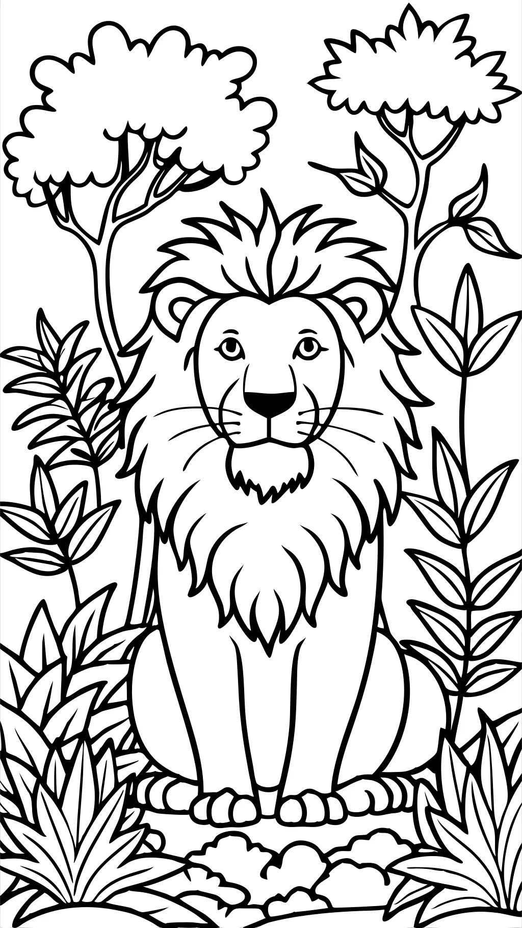 leo coloring pages